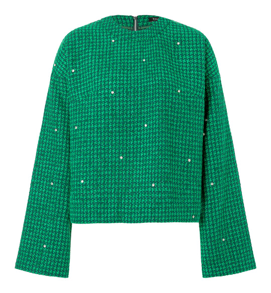 Burda Schnittmuster 5679 – Damen Kleid & Pullover mit modischem Statement