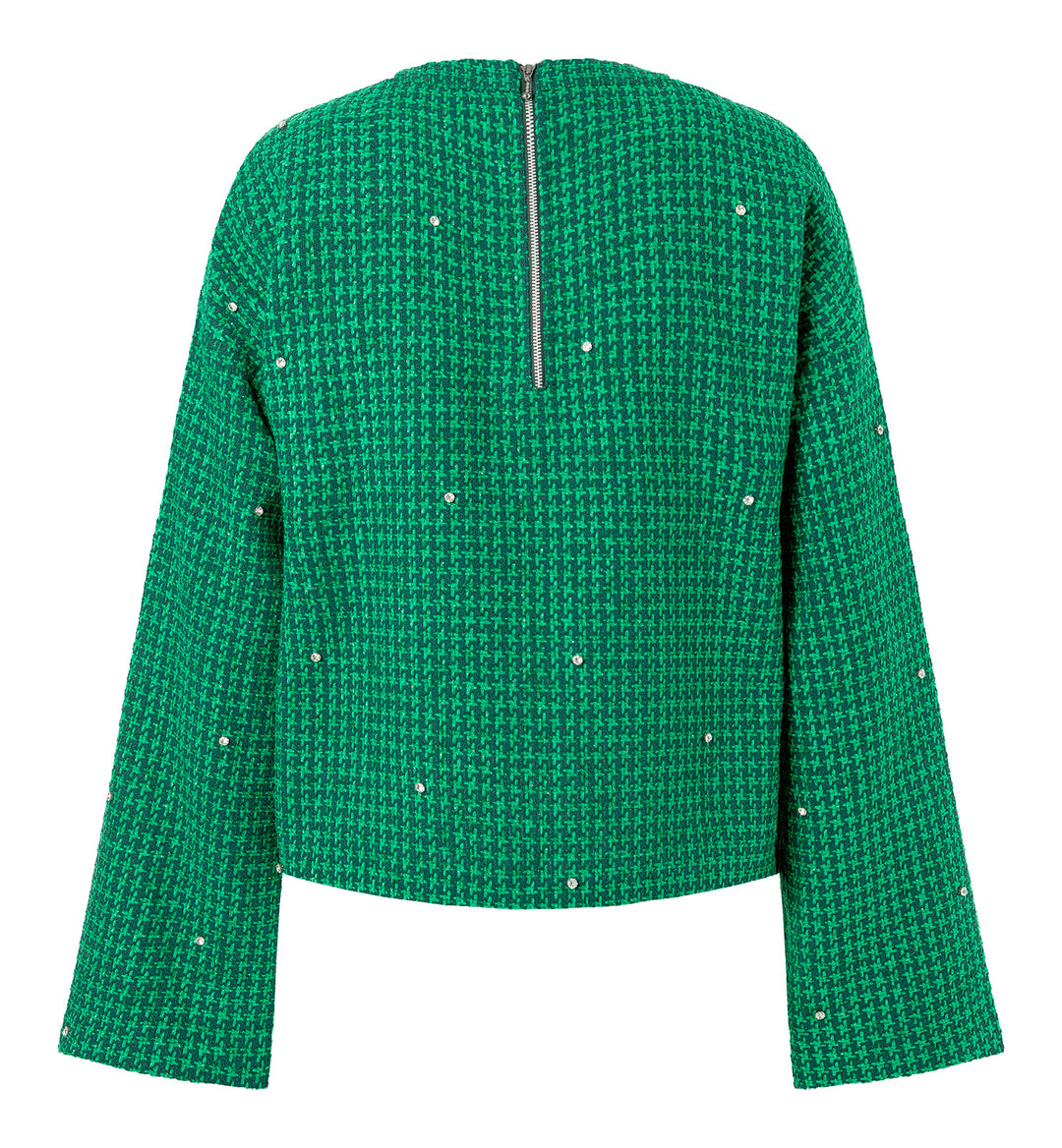 Burda Schnittmuster 5679 – Damen Kleid & Pullover mit modischem Statement