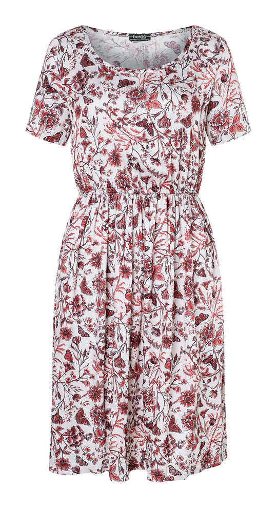 Burda Schnittmuster 5686 – Damen Sommerkleider mit betonter Taille