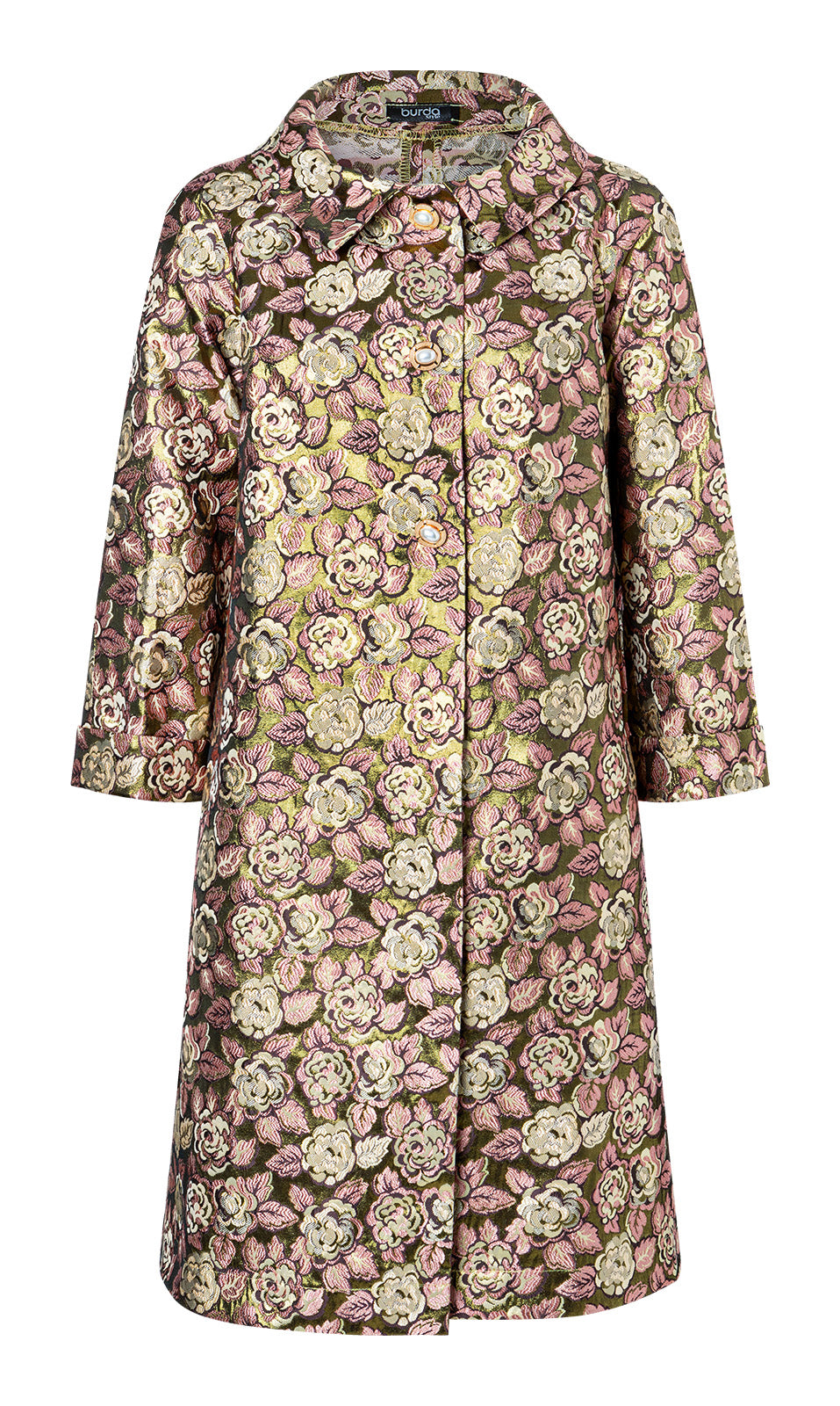 Burda Schnittmuster 5688 – Damen Jacken & Mäntel im Retro-Look (3 Varianten)