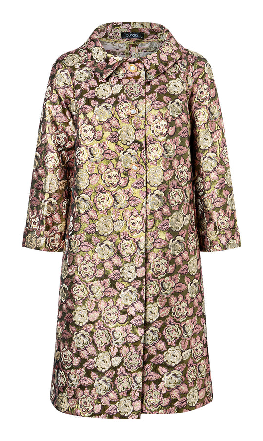 Burda Schnittmuster 5688 – Damen Jacken & Mäntel im Retro-Look (3 Varianten)