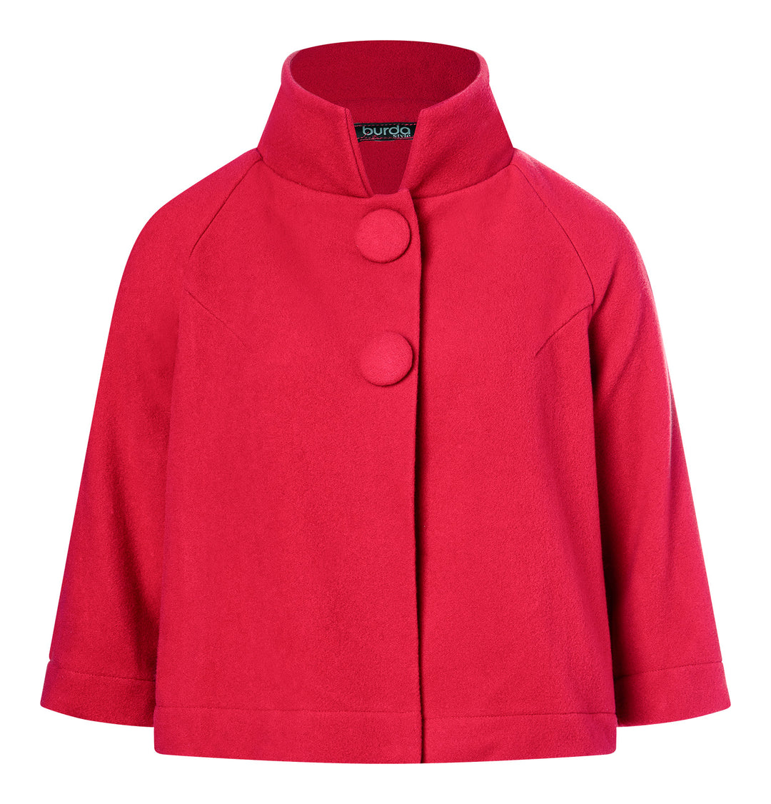 Burda Schnittmuster 5688 – Damen Jacken & Mäntel im Retro-Look (3 Varianten)