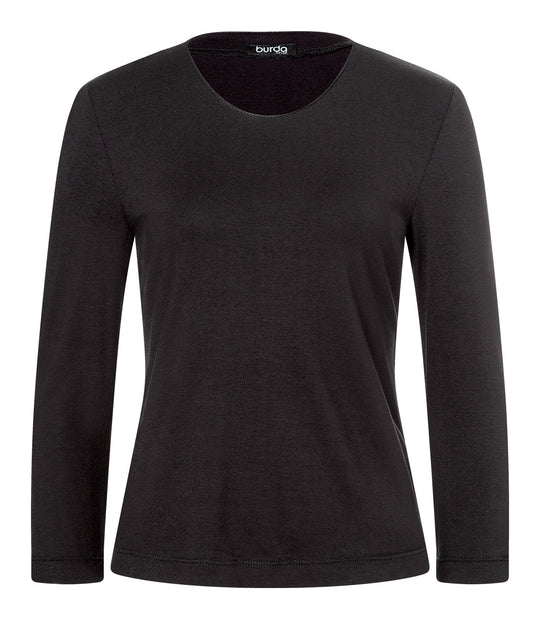 Burda Schnittmuster 5689 – Damen Shirts in drei easy Varianten