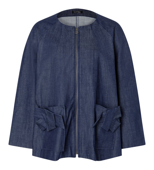Burda Schnittmuster 5695 – Damen Jacken mit großen Taschen (2 easy Varianten)