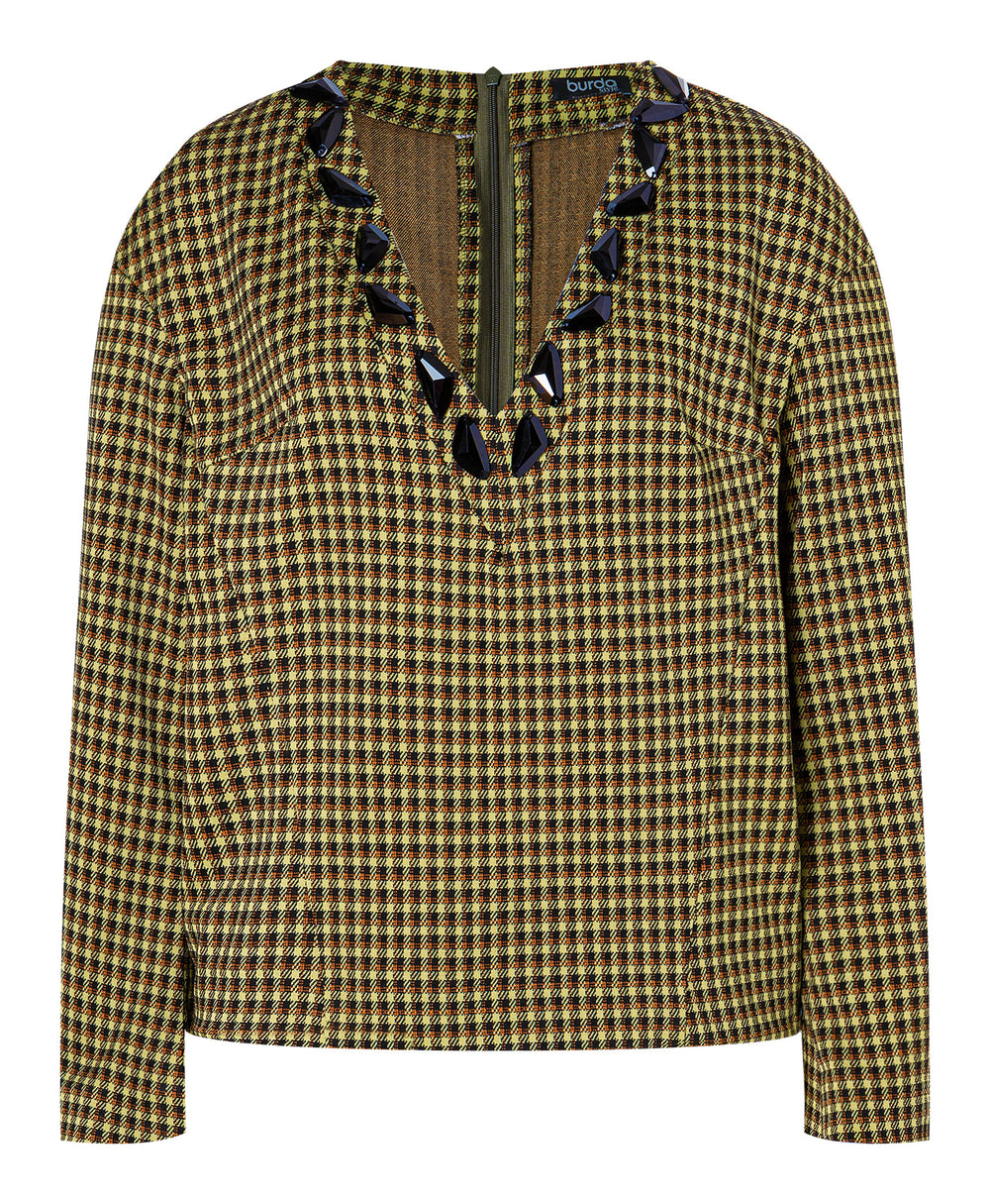 Burda Schnittmuster 5697 – Damen Langarmshirts mit Glamour & Trenddetails