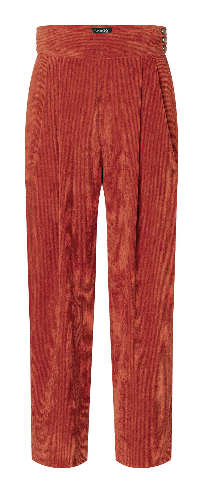 Burda Sewing Pattern 5699 – Women's Trousers with Pockets (2 easy variations)