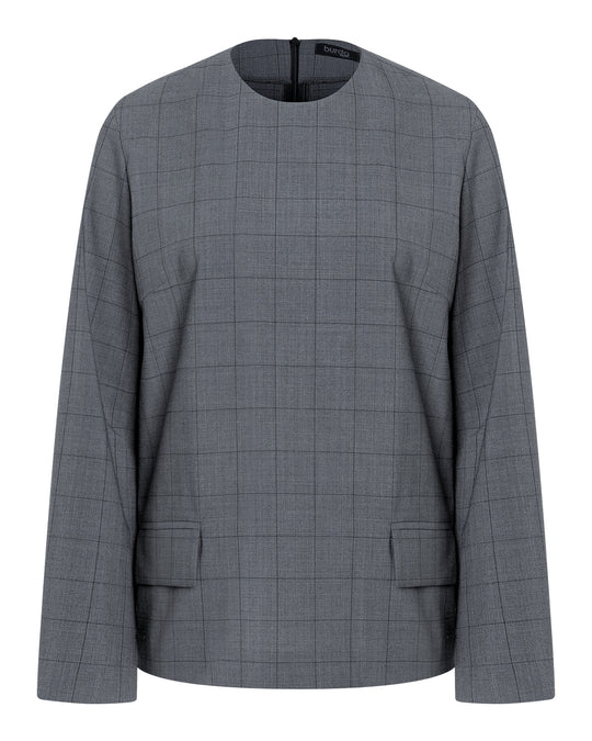 Burda Schnittmuster 5701 – Damen Langarmblusen mit raffinierten Details