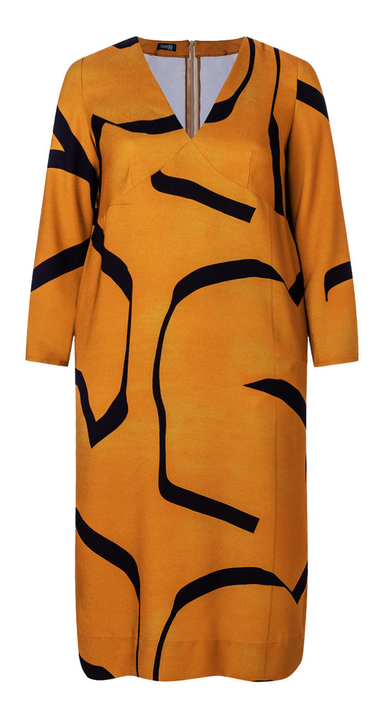 Burda Schnittmuster 5704 – Damen Kleid & Tunika mit V-Ausschnitt