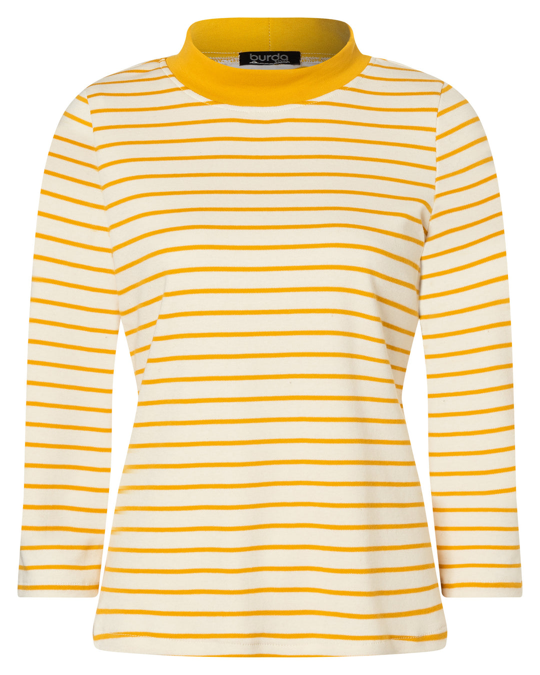 Burda Schnittmuster 5705 – Damen Basic Langarmshirts (3 easy Varianten)