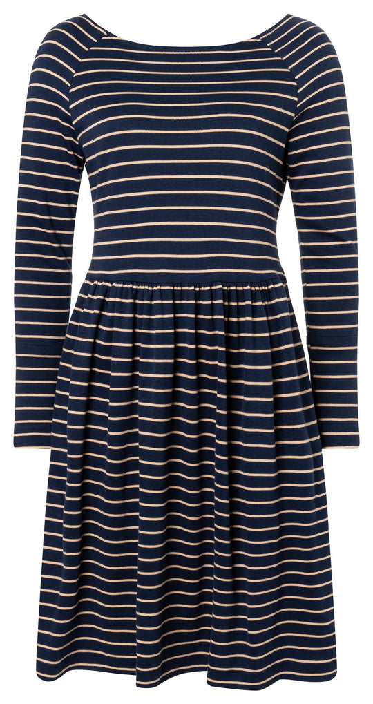 Burda Schnittmuster 5708 – Damen Jerseykleider in drei easy Varianten