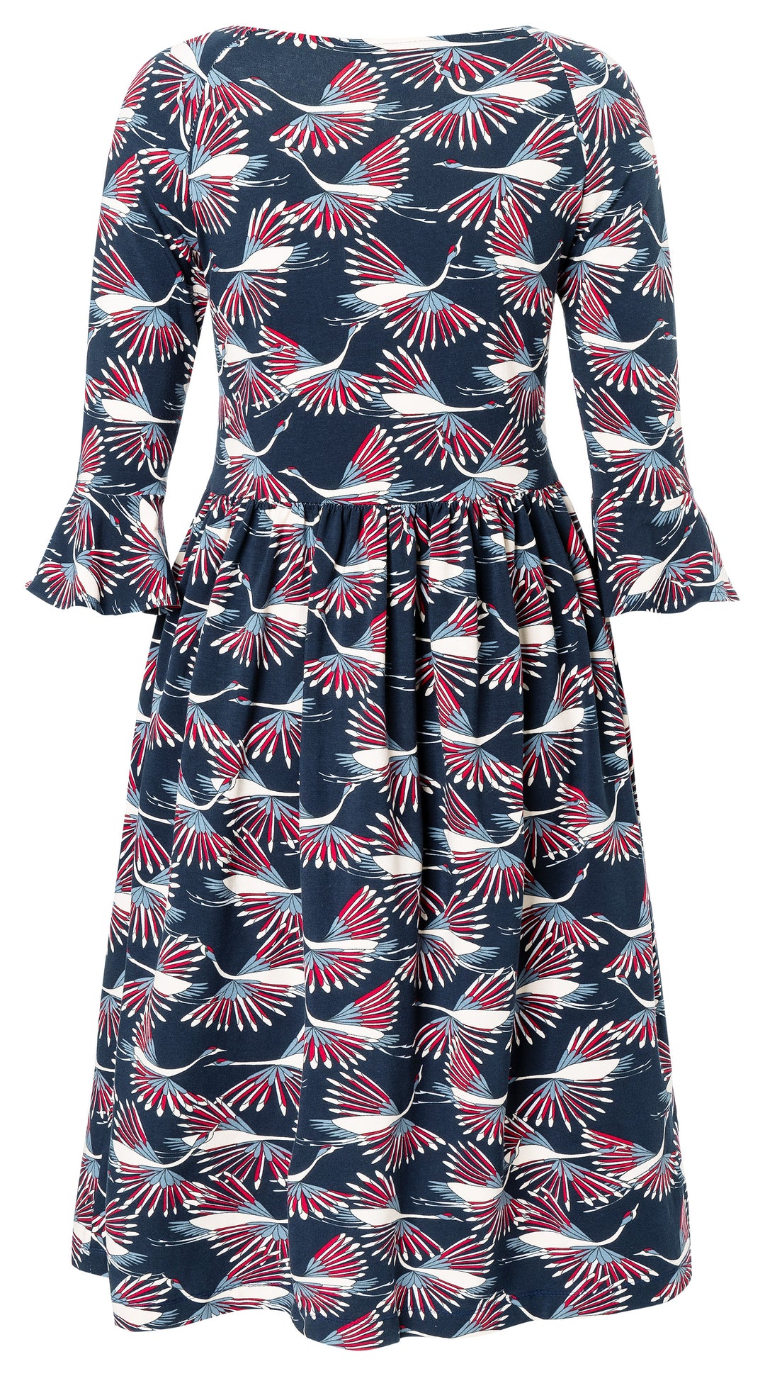 Burda Schnittmuster 5708 – Damen Jerseykleider in drei easy Varianten