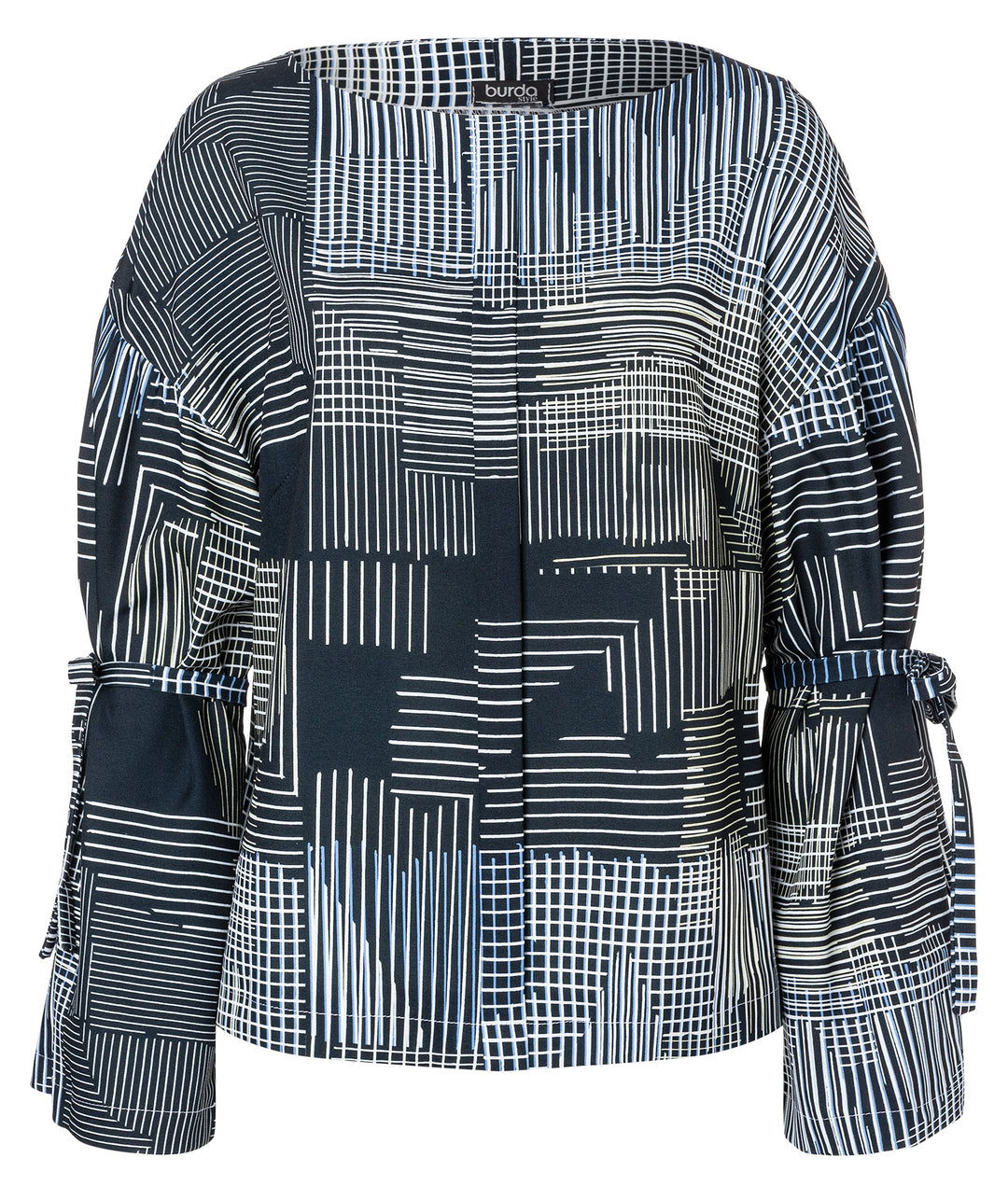 Burda Schnittmuster 5709 – Damen Langarmblusen in drei Varianten (Burda Easy)