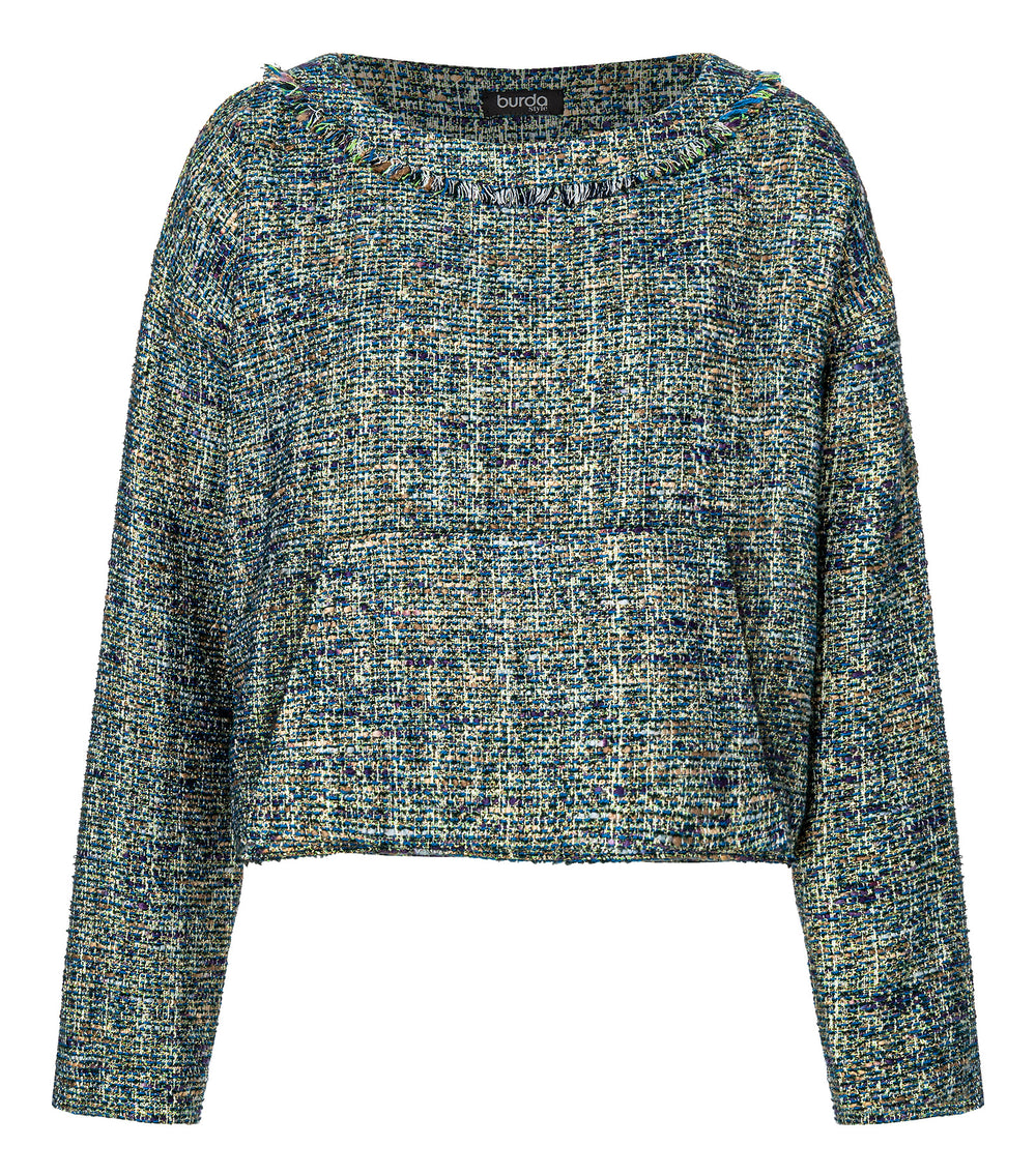 Burda Schnittmuster 5710 – Damen kuschelige Pullover & Strickkleid