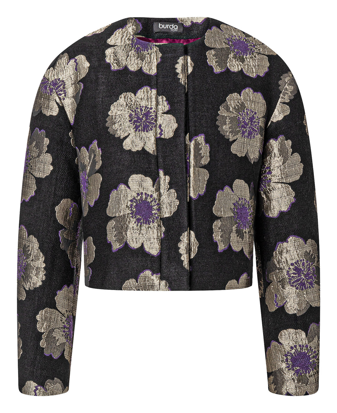 Burda Schnittmuster 5711 – Damen kurze Jacken mit Statement-Details