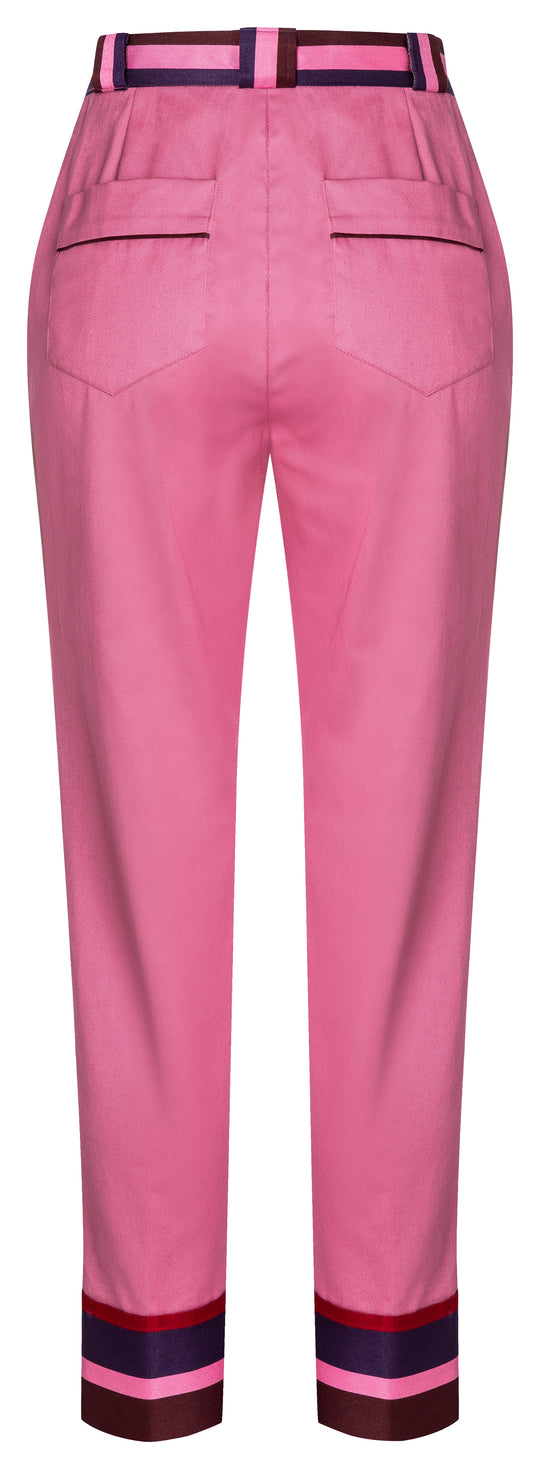 Burda Schnittmuster 5712 – Elegante Damenhosen mit hohem Bund