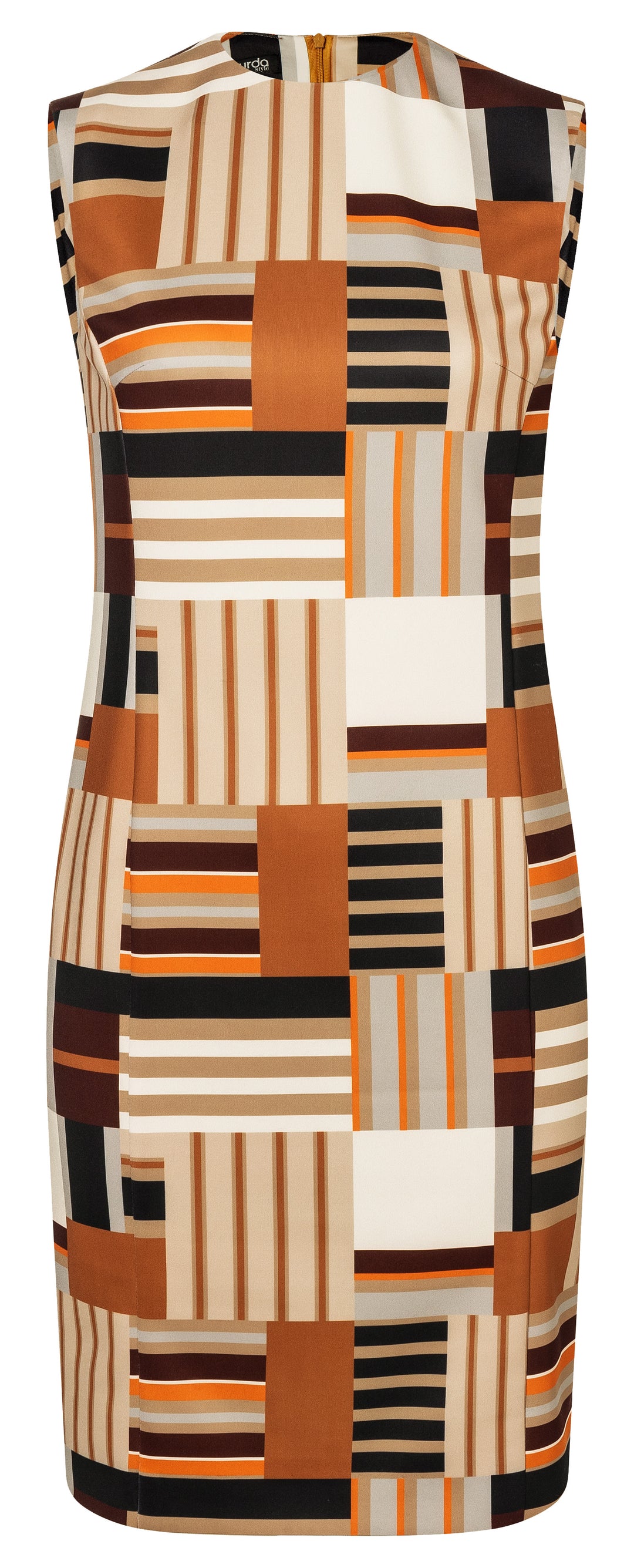 Burda Schnittmuster 5713 – Elegante Damen Shiftkleider mit modischen Akzenten