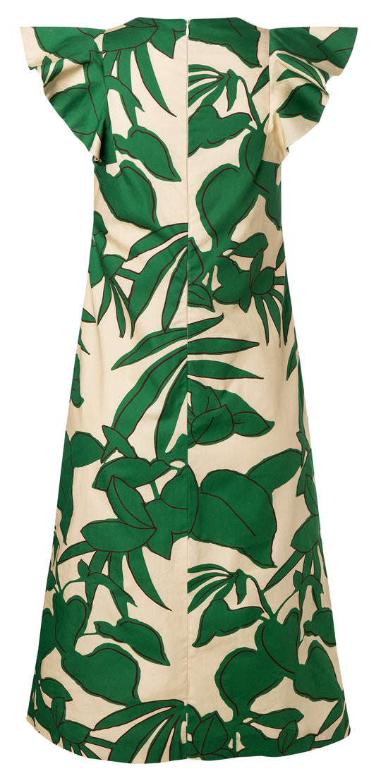 Burda Schnittmuster 5719 Damen Sommerkleider mit Flügelärmel & ärmelloses Midikleid