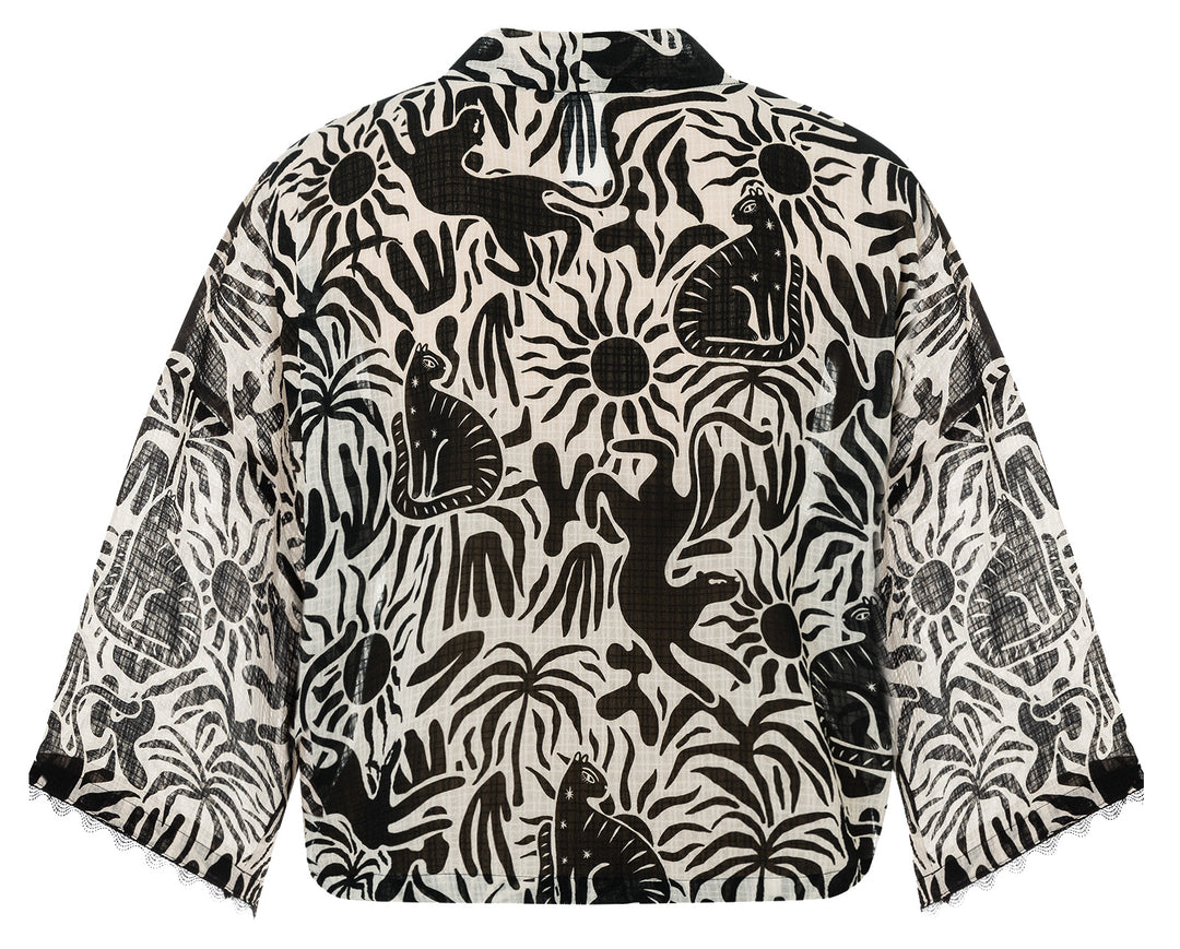 Burda Schnittmuster 5720 Damen Kimono mit Bindeband aus Satin & Jacke mit weiten Ärmeln