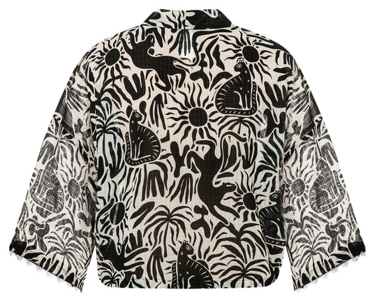 Burda Schnittmuster 5720 Damen Kimono mit Bindeband aus Satin & Jacke mit weiten Ärmeln