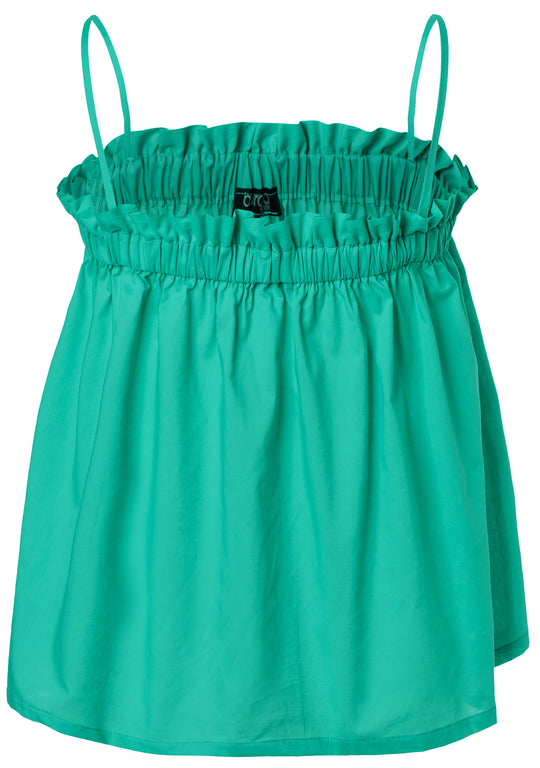 Burda Schnittmuster 5721 Damen Trägerkleid mit Nahttaschen & Top mit gesmoktem Ausschnitt und Spaghettiträgern