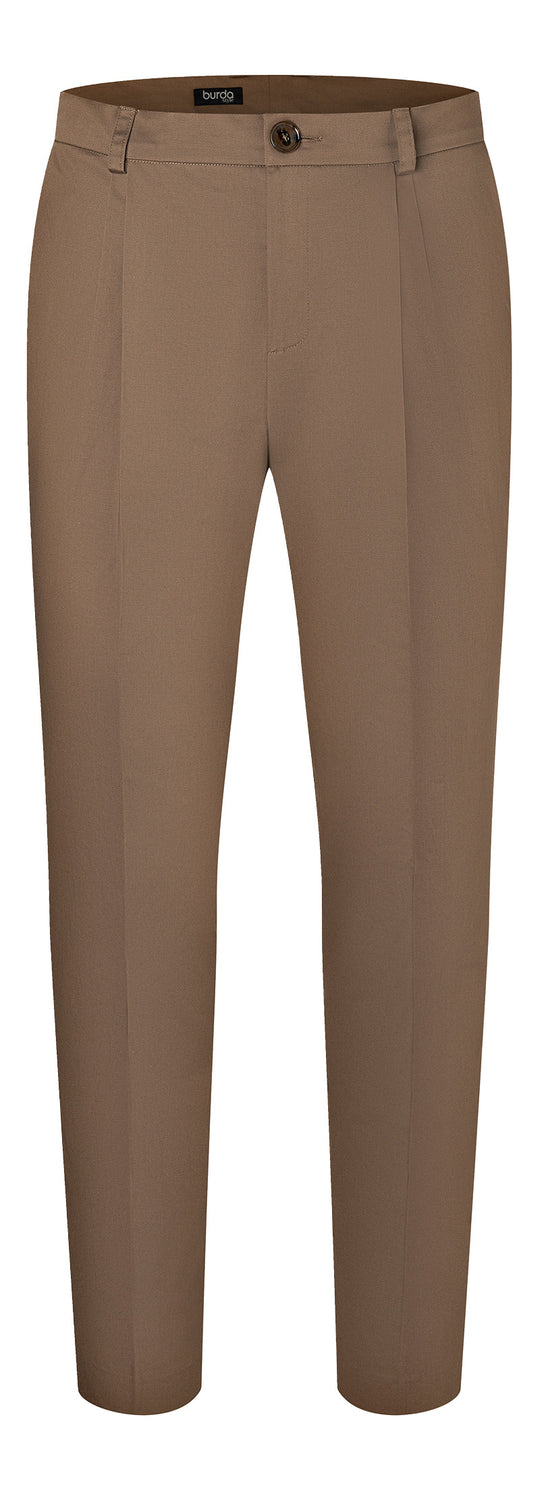 Burda Schnittmuster 5722 Herren Hosen Bundfaltehose & Anzughose