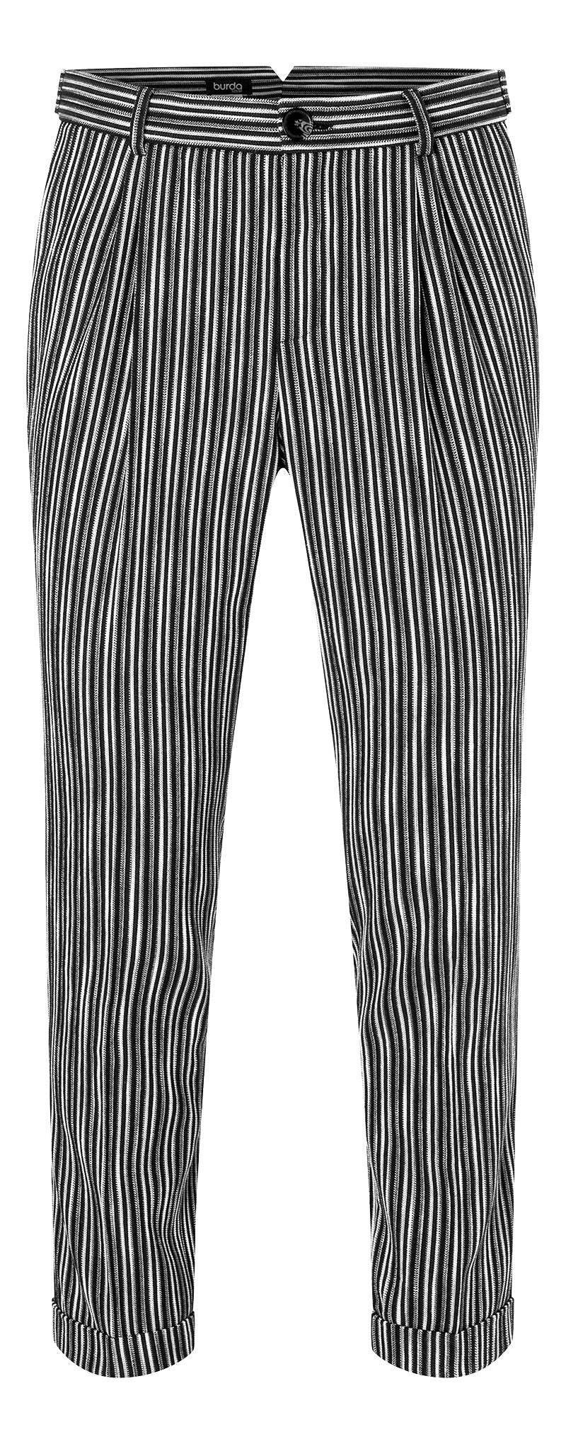 Burda Schnittmuster 5722 Herren Hosen Bundfaltehose & Anzughose