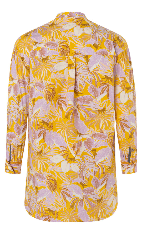 Burda Schnittmuster 5723 Damen Bluse mit Print und Pailettenband , Blusenjacke mit verdeckter Knopfleiste