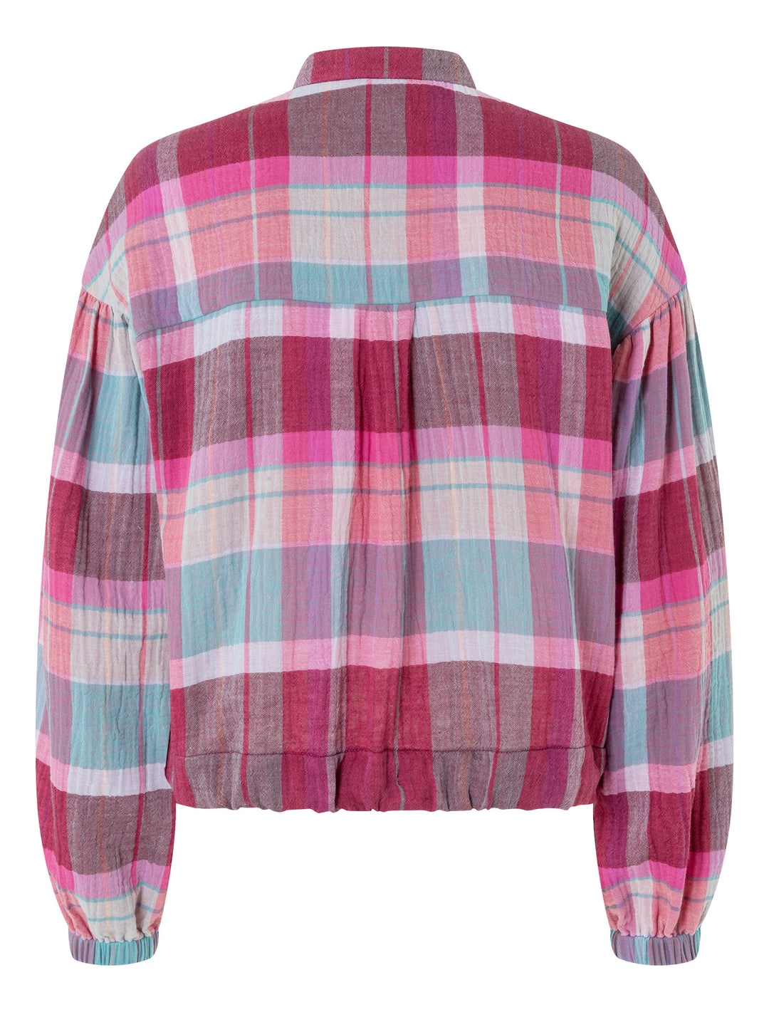 Burda Schnittmuster 5723 Damen Bluse mit Print und Pailettenband , Blusenjacke mit verdeckter Knopfleiste
