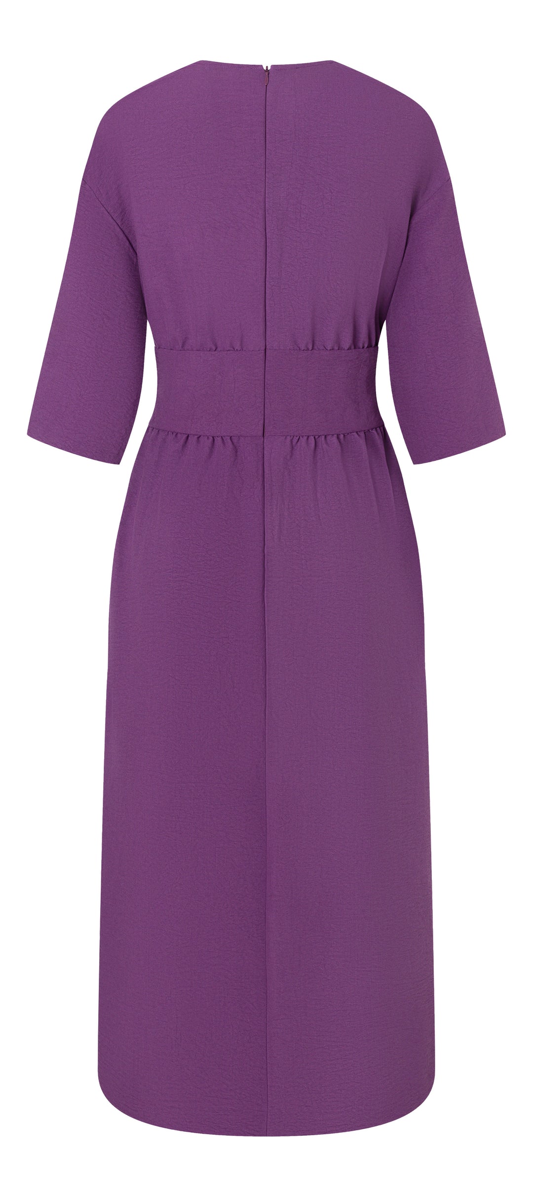 Burda Schnittmuster 5724 Damen Midikleid mit Wickeleffekt und Kleid mit Kummerbundoptik in Viskose