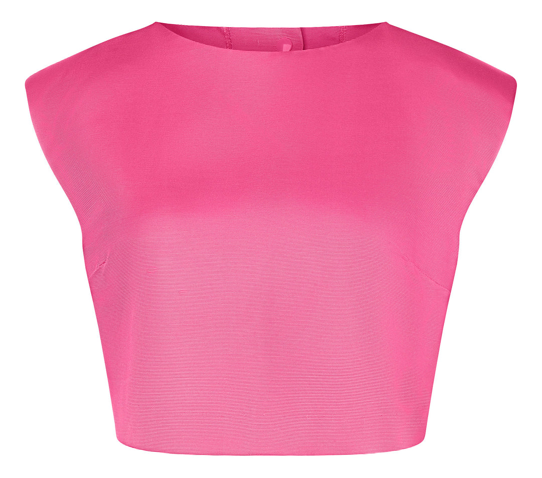 Burda Schnittmuster 5727  Damen bauchfreies Top aus Jacquard, Blusenshirt mit Druckknopfleiste und Sommershirt aus Popeline mit Flügelärmel
