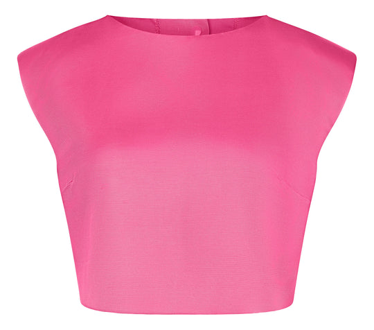 Burda Schnittmuster 5727  Damen bauchfreies Top aus Jacquard, Blusenshirt mit Druckknopfleiste und Sommershirt aus Popeline mit Flügelärmel