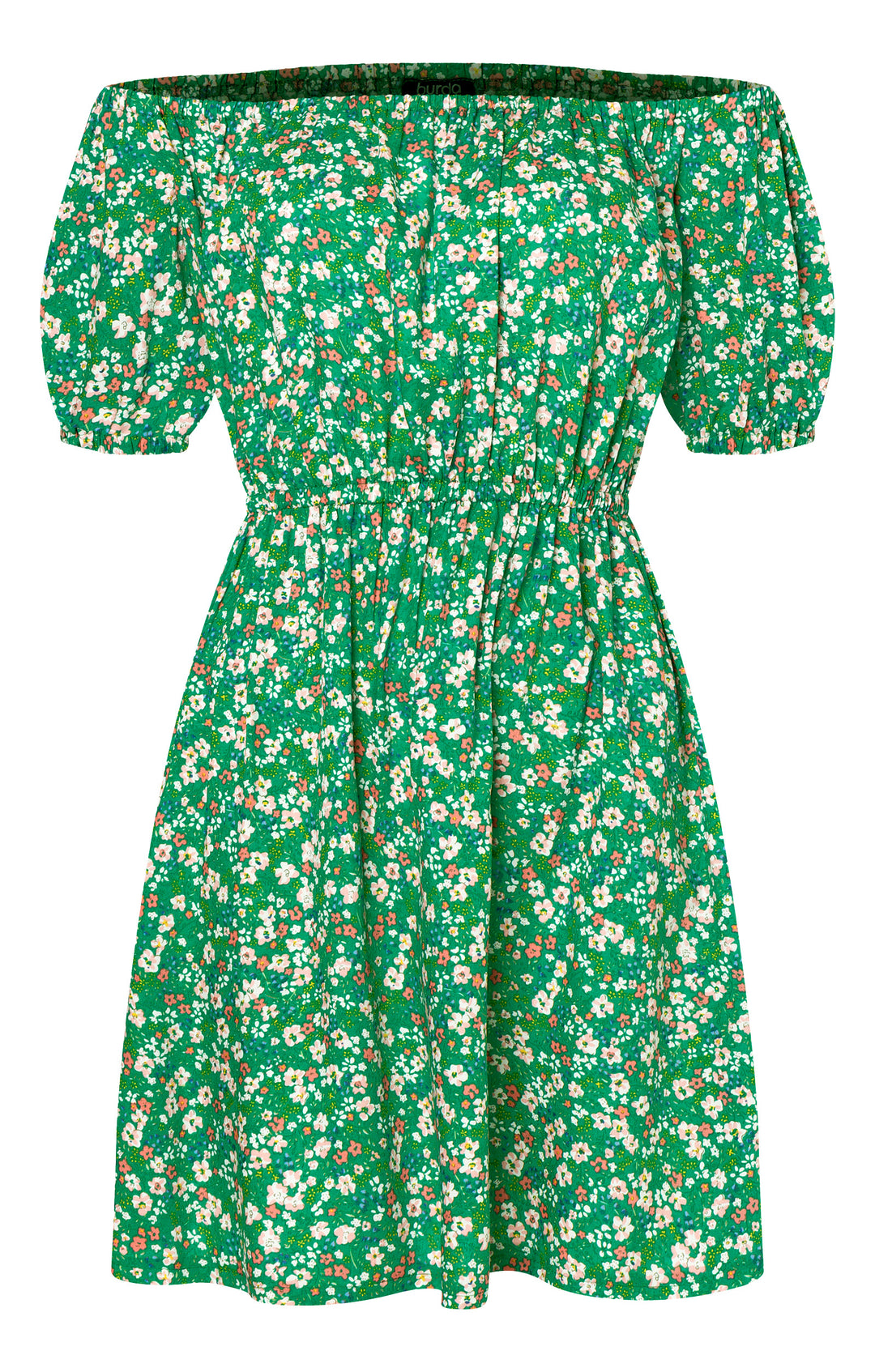 Burda Schnittmuster 5728 Damen Kleider Minikleid mit Gummizug, Midikleid mit Bindeträgern und ärmelloses Kleid mit Rüsche