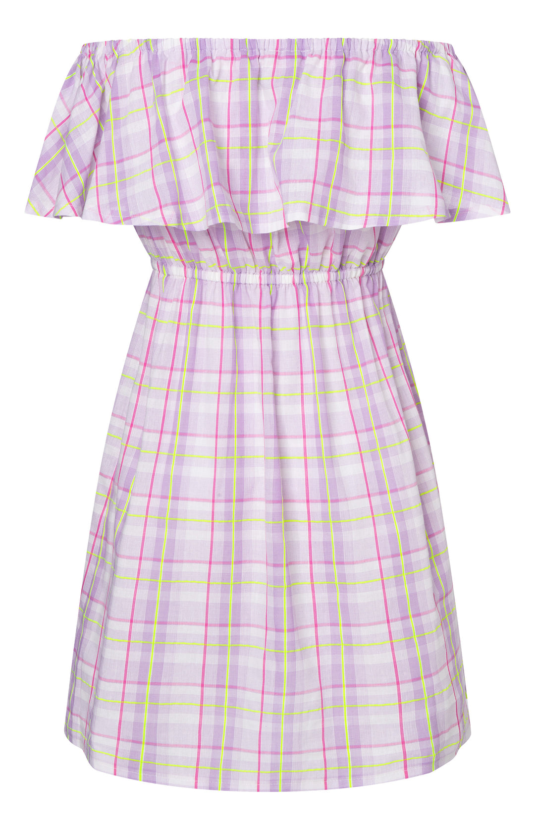 Burda Schnittmuster 5728 Damen Kleider Minikleid mit Gummizug, Midikleid mit Bindeträgern und ärmelloses Kleid mit Rüsche