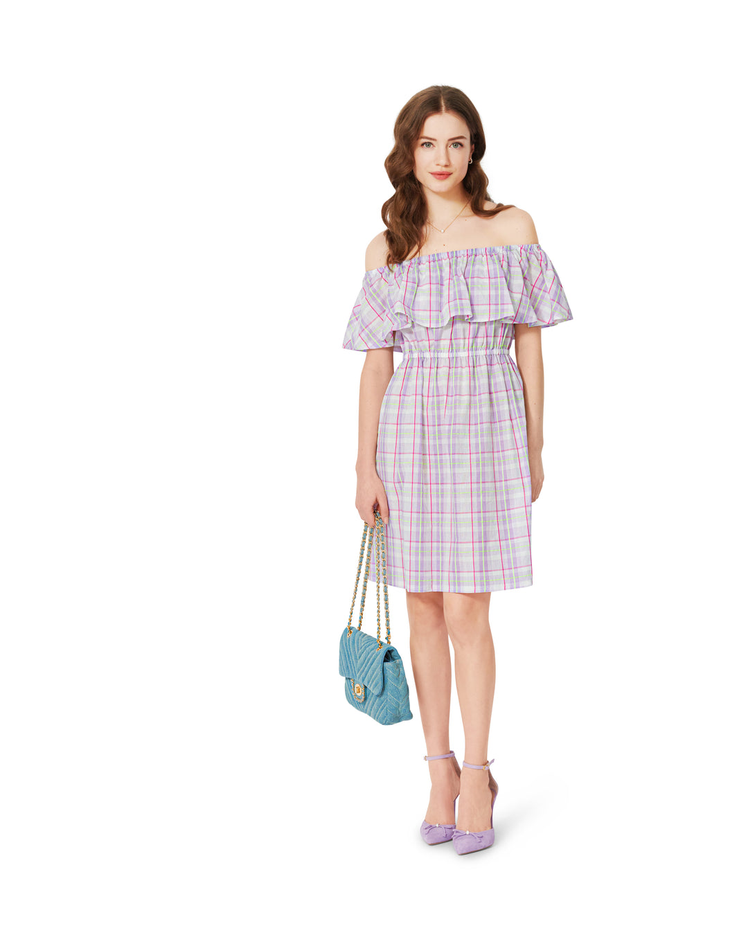 Burda Schnittmuster 5728 Damen Kleider Minikleid mit Gummizug, Midikleid mit Bindeträgern und ärmelloses Kleid mit Rüsche