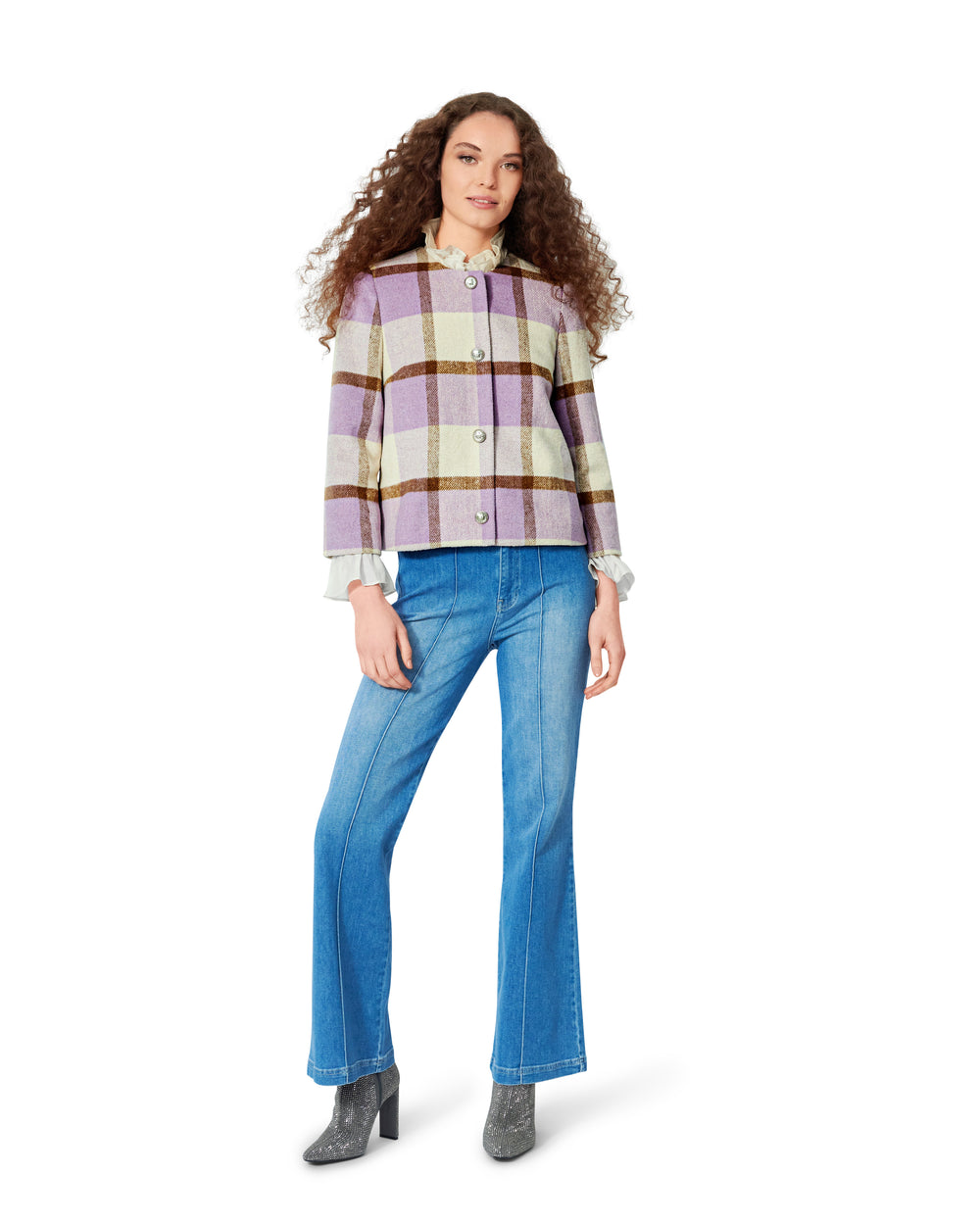 Burda Schnittmuster 5729 Damen Blazer aus Boucle, Flanelljacke im Grungestil und Jacke aus PVC