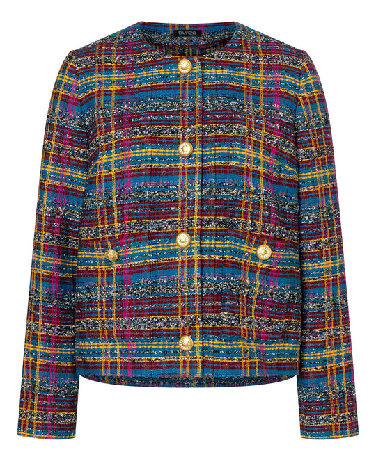 Burda Schnittmuster 5729 Damen Blazer aus Boucle, Flanelljacke im Grungestil und Jacke aus PVC
