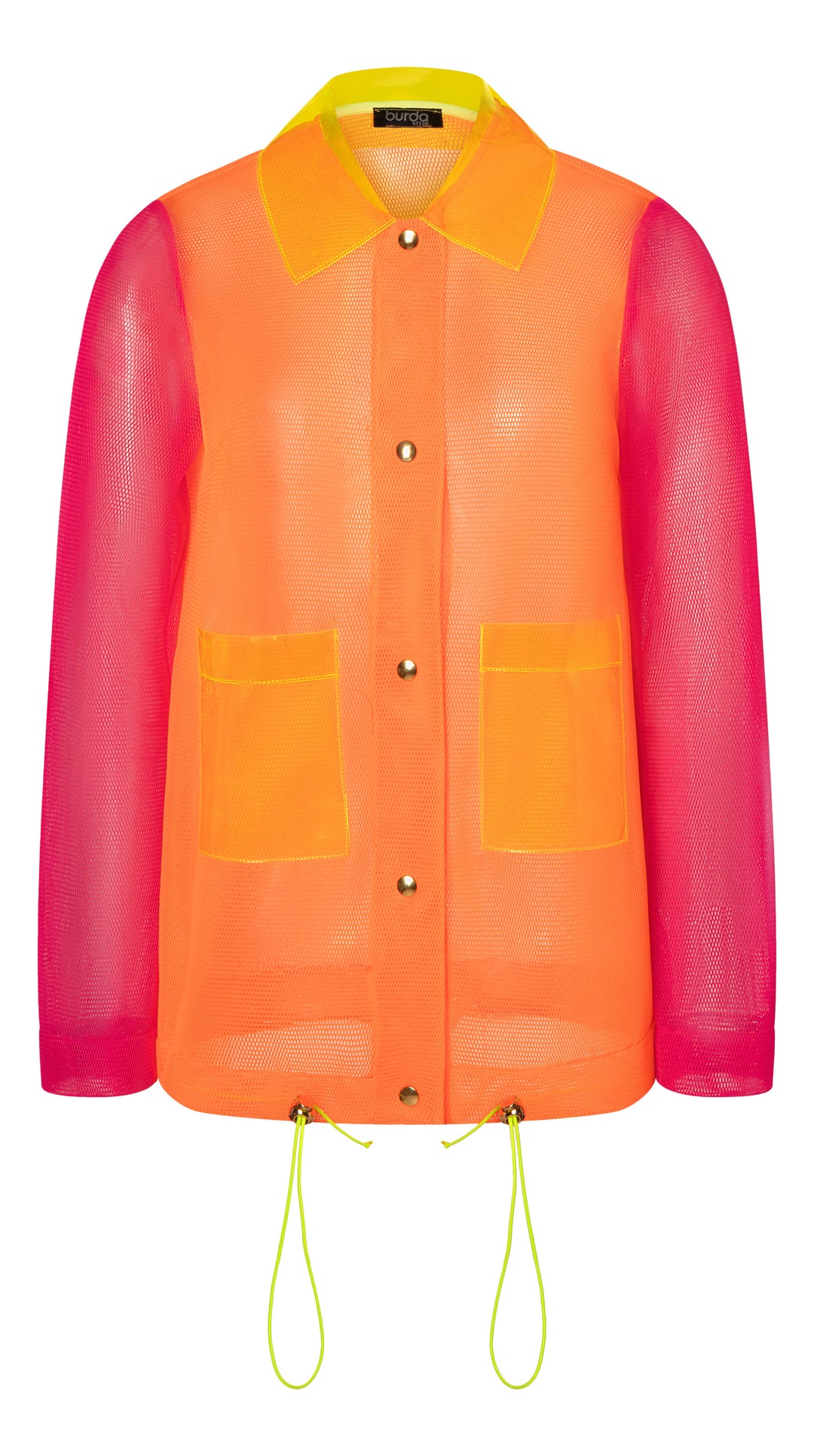 Burda Schnittmuster 5729 Damen Blazer aus Boucle, Flanelljacke im Grungestil und Jacke aus PVC