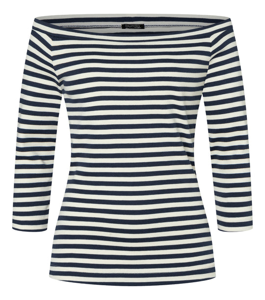 Burda Schnittmuster 5730 Damen Shirts mit weitem Ausschnitt, Herzchenmuster und Volants