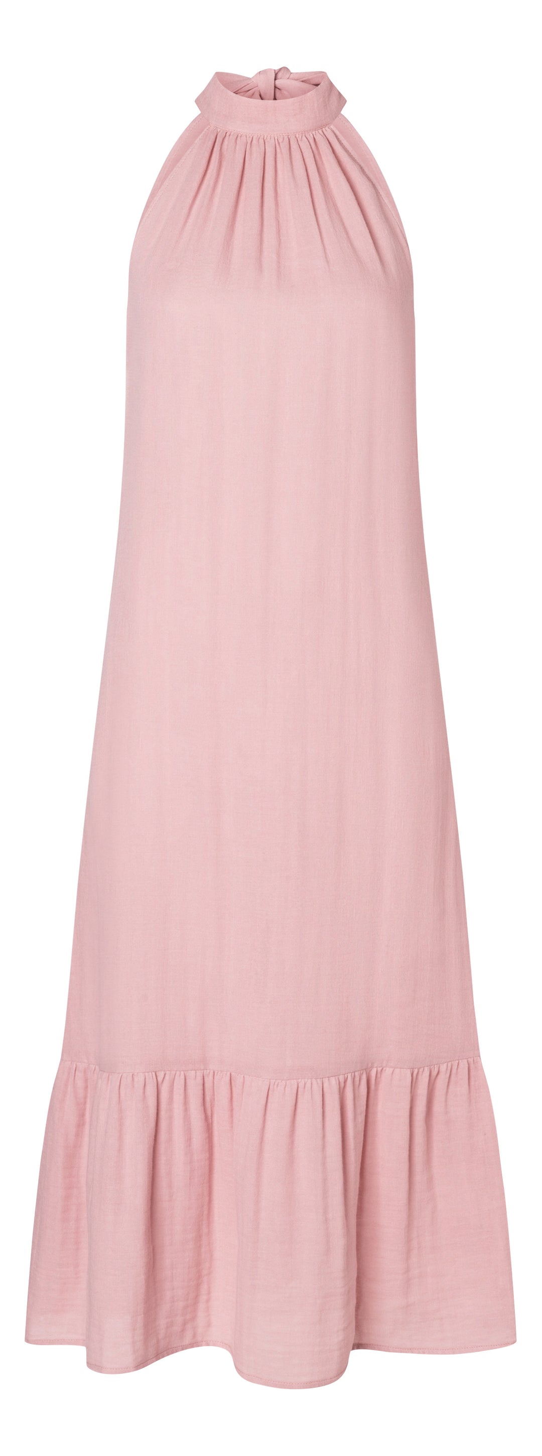 Burda Schnittmuster 5737 Damen Kleid mit Neckholder und XL-Rüsche & Top mit Hemdkragen und Schleifenband