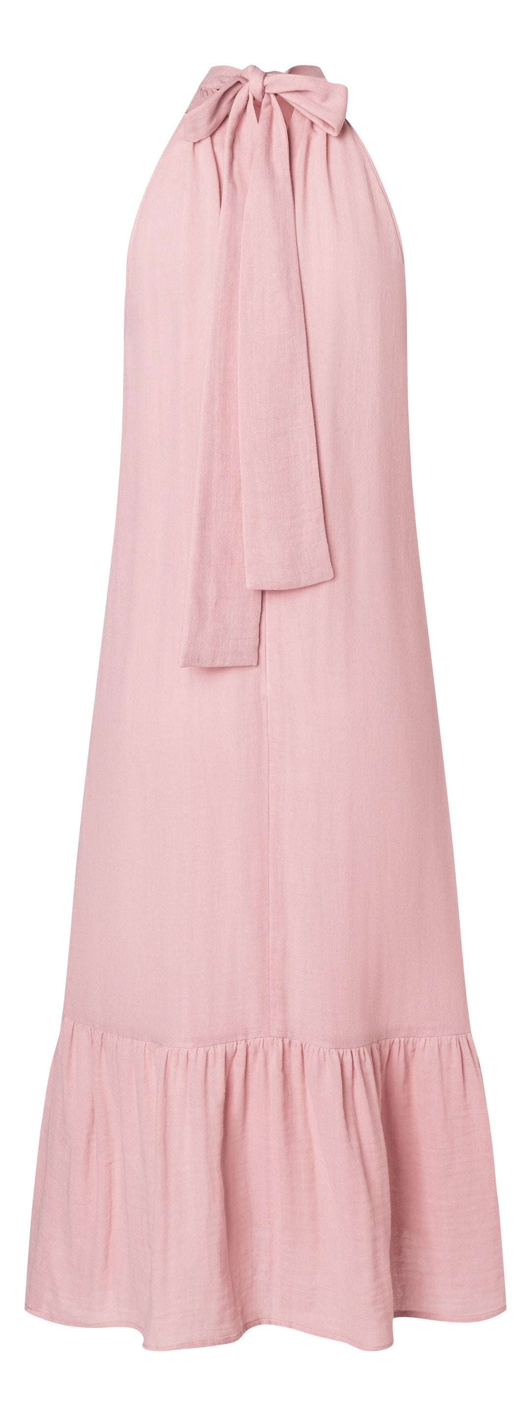 Burda Schnittmuster 5737 Damen Kleid mit Neckholder und XL-Rüsche & Top mit Hemdkragen und Schleifenband