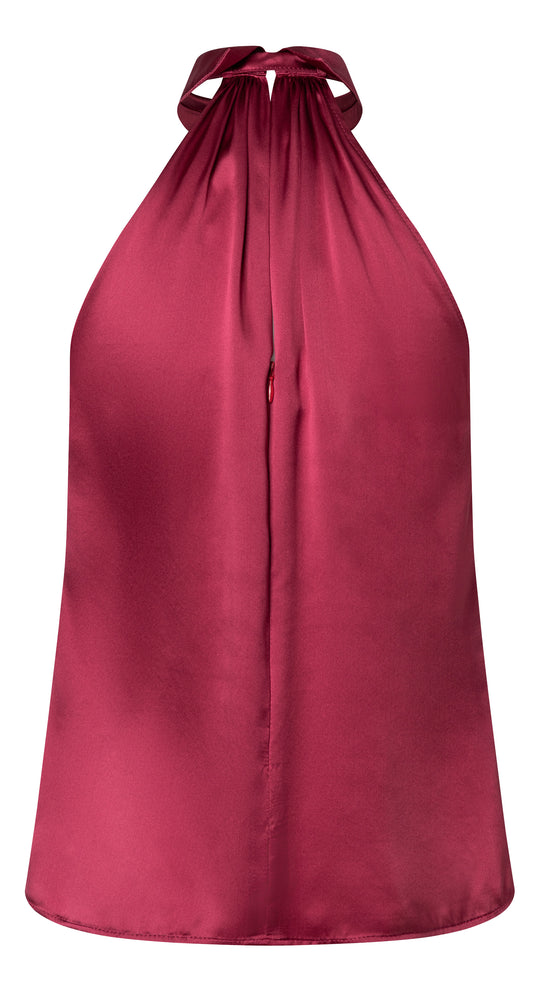Burda Schnittmuster 5737 Damen Kleid mit Neckholder und XL-Rüsche & Top mit Hemdkragen und Schleifenband