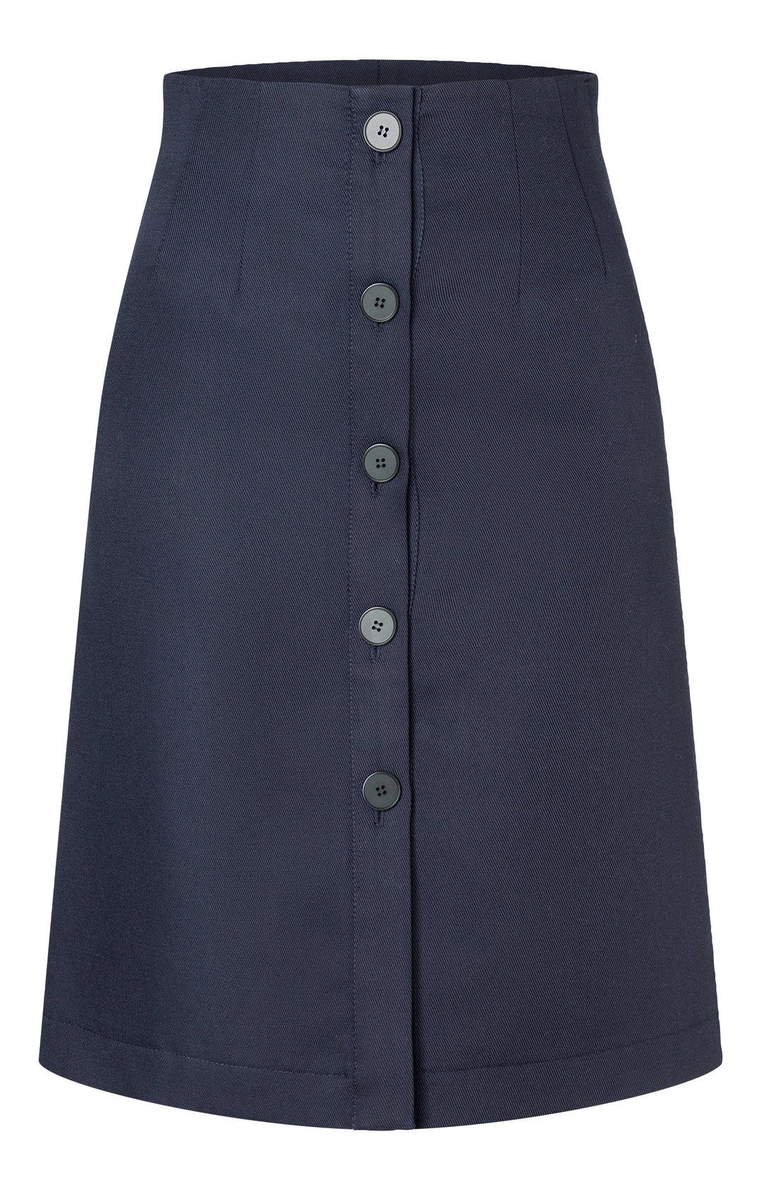 Burda Schnittmuster 5739 Damen Bleistiftrock mit Knopfleiste & Minirock aus Boucle und Schmuckknöpfen