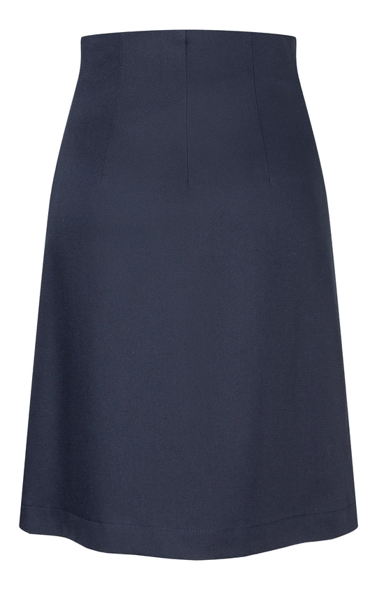 Burda Schnittmuster 5739 Damen Bleistiftrock mit Knopfleiste & Minirock aus Boucle und Schmuckknöpfen