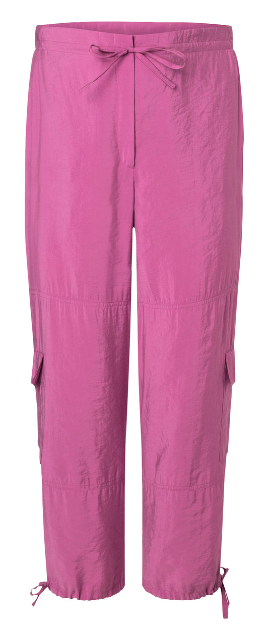 Burda Schnittmuster 5740 Damen Cargohosen mit Tunnelzug und Klappentaschen