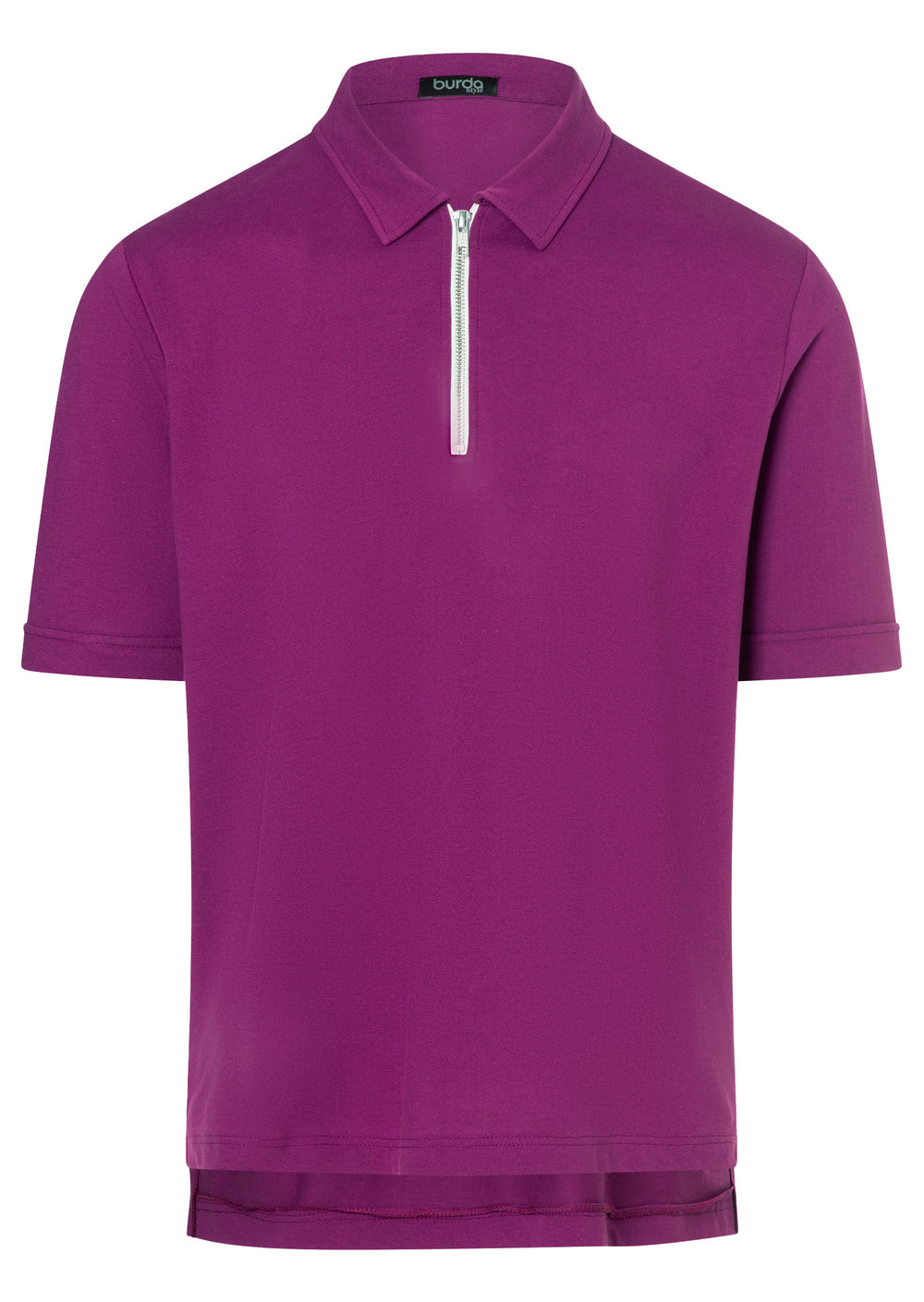 Burda Schnittmuster 5744 Herren Troyer mit Stehkragen und Reißverschluss & T-Shirt aus Pikee