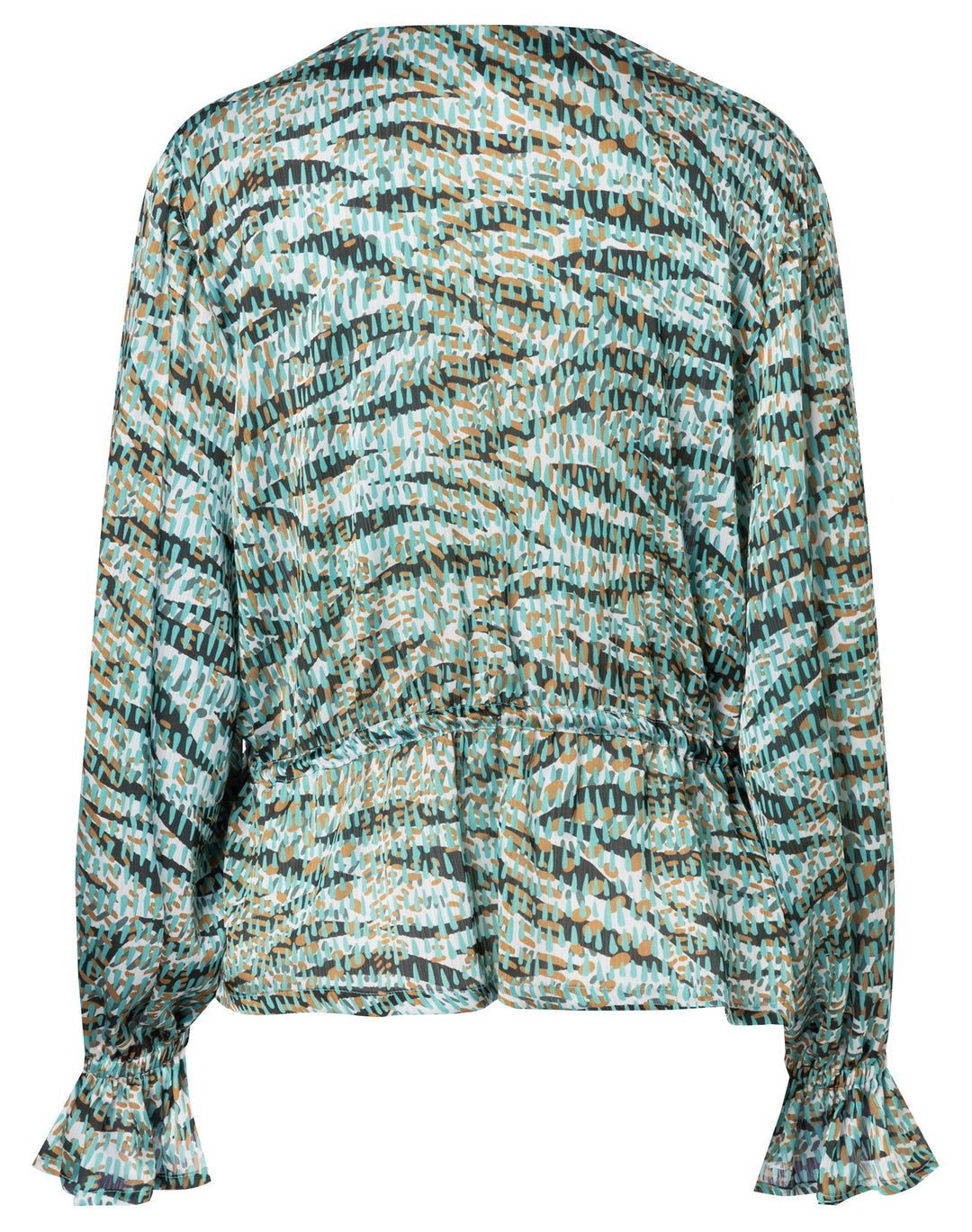Burda Schnittmuster 5746 Damen Blusen mit Gummizug, Bindeband & V-Ausschnitt und Knopfleiste