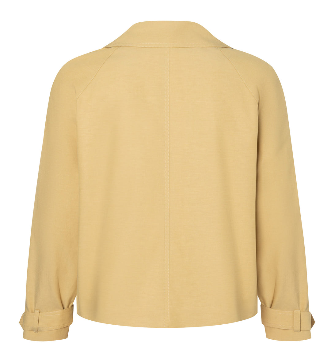 Burda Schnittmuster 5747 Damen Trenchcoat mit Raglanärmel und breiten Leistentaschen & gefütterte Kurzjacke mit Knopfleiste
