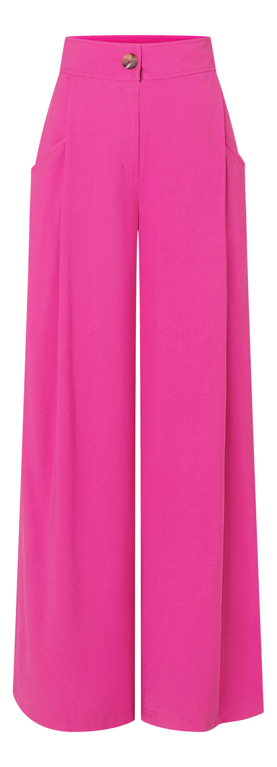 Burda Schnittmuster 5751 Damen weite Hosen mit Taschen, Schließe