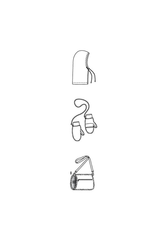 Burda Schnittmuster 5759 Accessoires