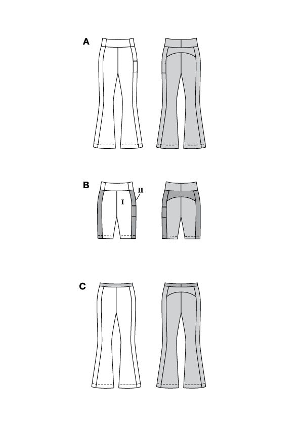 Burda Schnittmuster 5762 Leggins